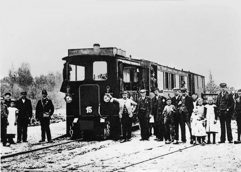 Langs RTM tramlijnen