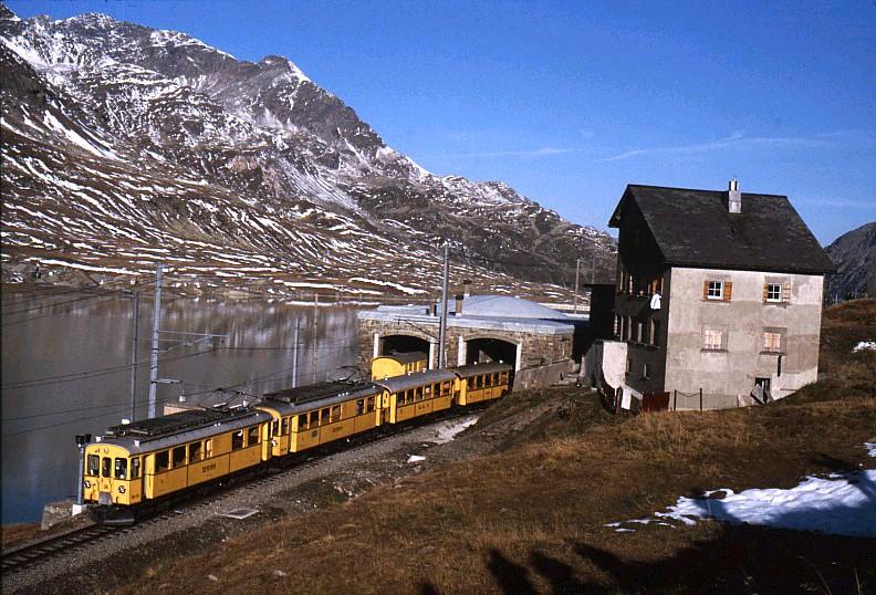 Jubilea van de Rh&auml;tische Bahn in Zwitserland