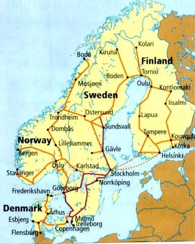 Treinreizen door Scandinavi&euml;, deel 4