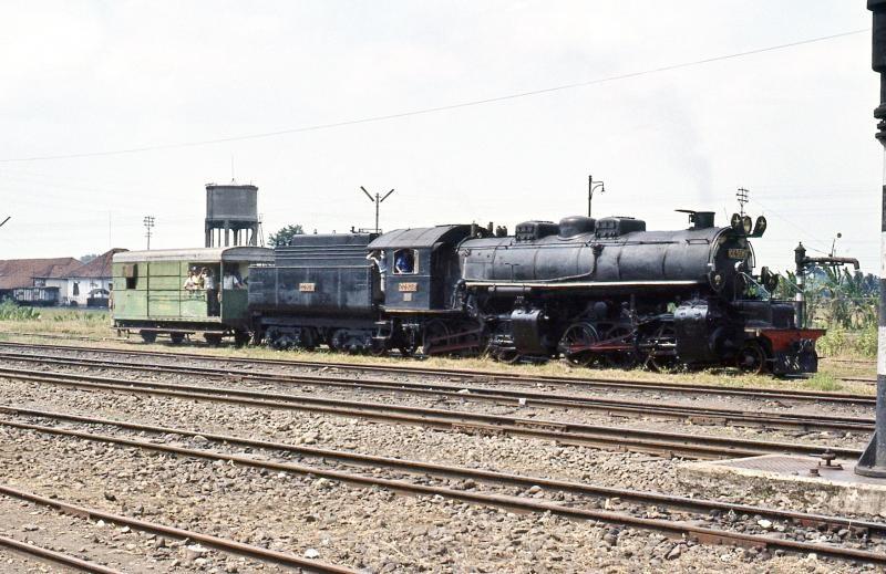 De spoorwegen in Indonesi&euml; in 1980