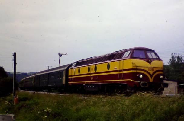 Toen in het noorden van Luxemburg de dieseltractie nog heerste