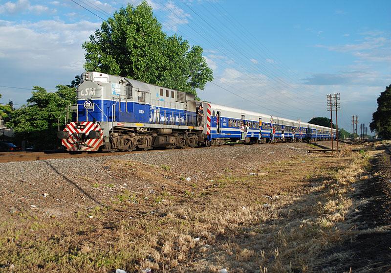 Spoorwegen in Argentini&euml; en Uruguay