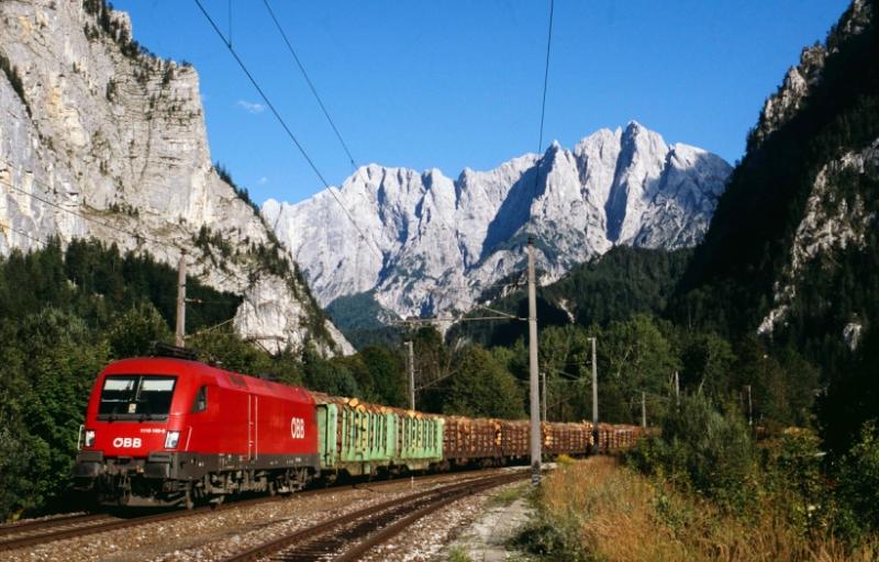 Kriskras per spoor door Oostenrijk