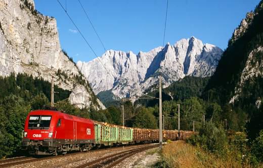 Kriskras per spoor door Oostenrijk