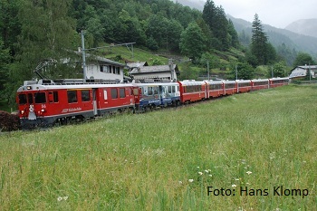 Treinen in Zwitserland