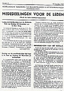 Op de Rails – 1942 – Nr. 3 (December) Mededeelingen nummer 3
