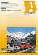 Op de Rails – 1986 – Nr. 11 (November) Themanummer Zwitserland