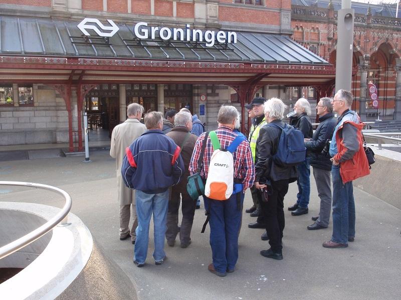 Stationsbezoek Groningen