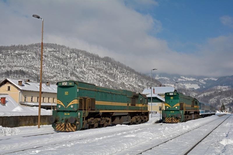 Winters dieselen in Slovenië en Oostenrijk