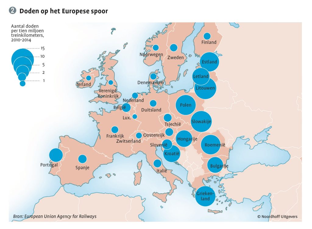 Spoorwegen op de kaart / 10 jaar NVBS-excursies
