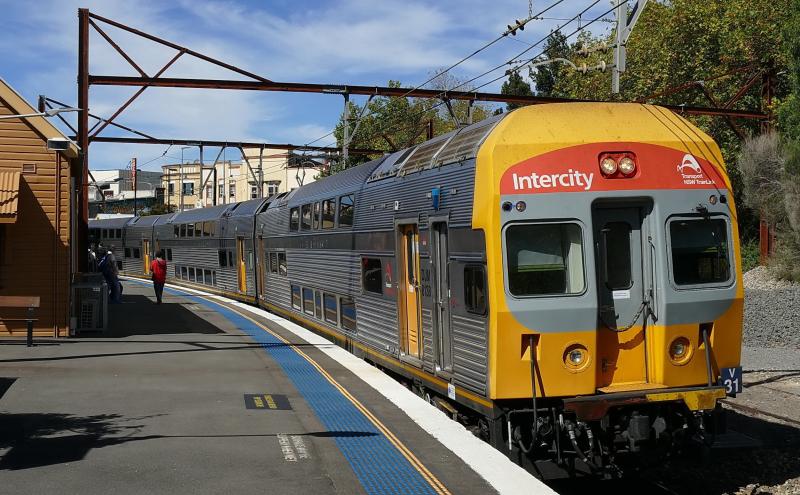 Australië, de grote steden per trein
