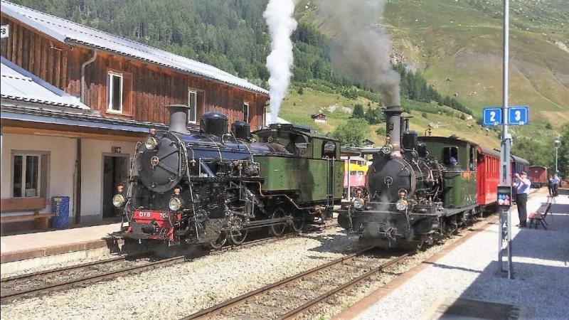 Dampfbahn Furka Bergstrecke