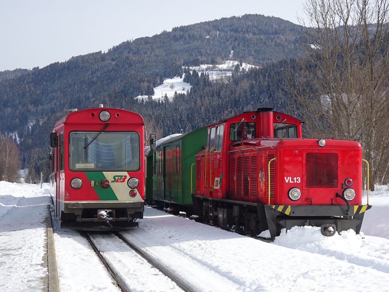 Op reis met de SNE; Trein- en tramervaringen in Slovenië en Oostenrijk