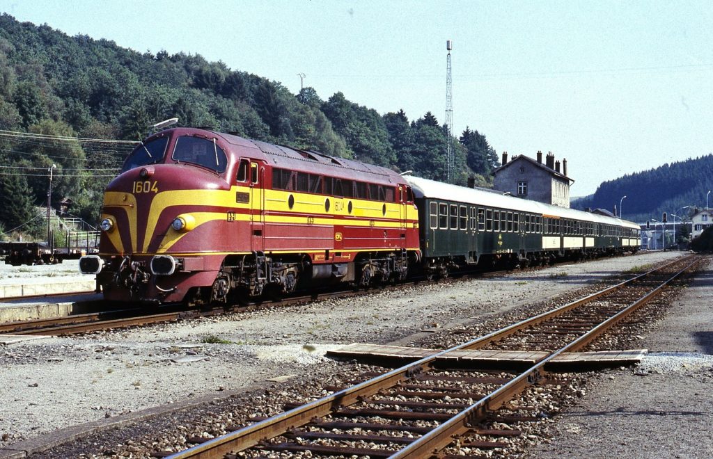 Railvervoer in België en Luxemburg