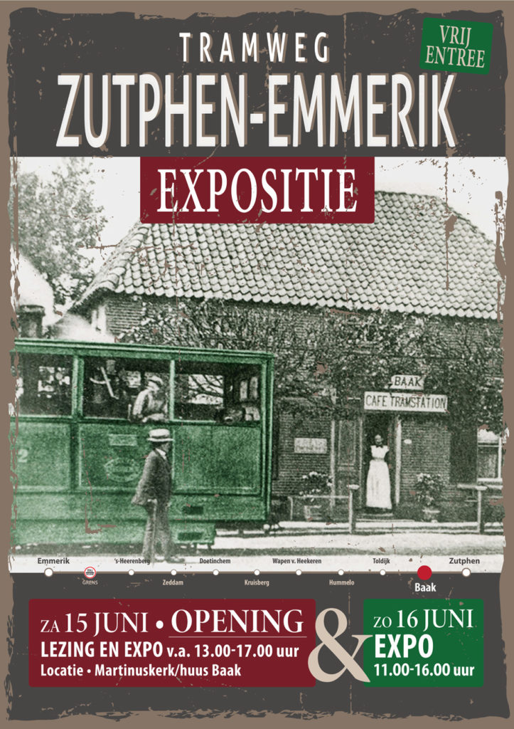 Herinnering aan de tram Zutphen-Emmerik