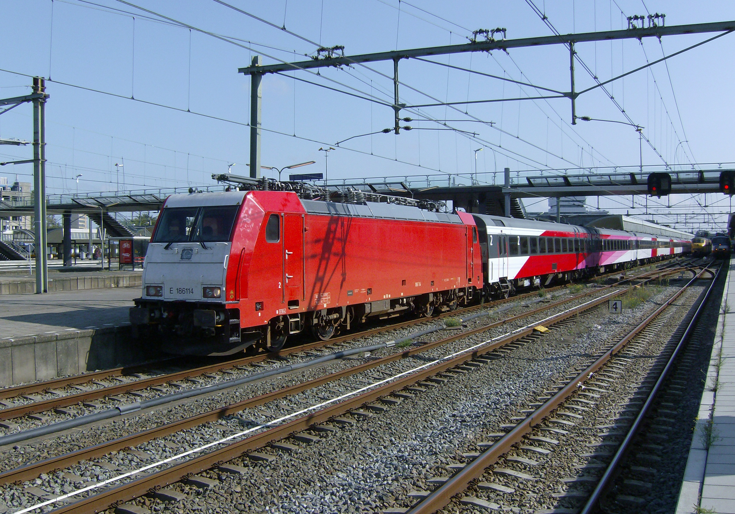 Traxx in de intercitydienst