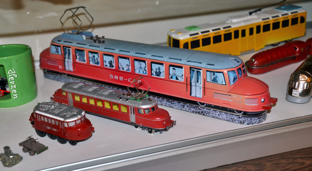 Wisselexposities: spoorse curiosa en schenkingen