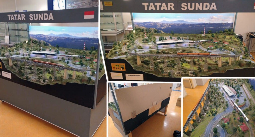 Aangeboden: Indonesische modelbaan Tatar Sunda