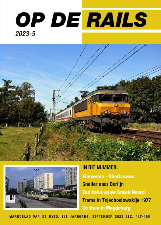 Op de Rails – september 2023. Digitale leestafel.