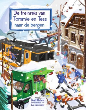 De treinreis van Tommie en Tess naar de bergen