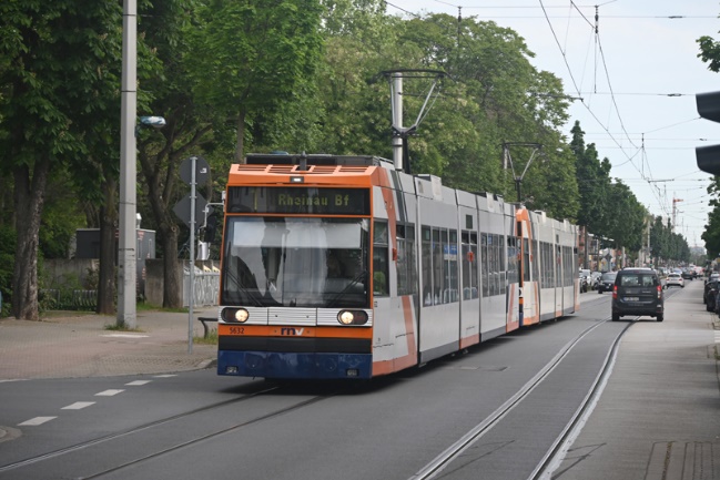 De trams in het Rhein-Neckar-gebied en rond Karlsruhe
