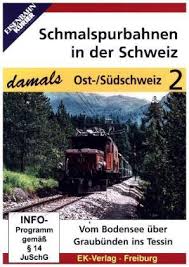Schmalspurbahnen in der Schweiz damals 2