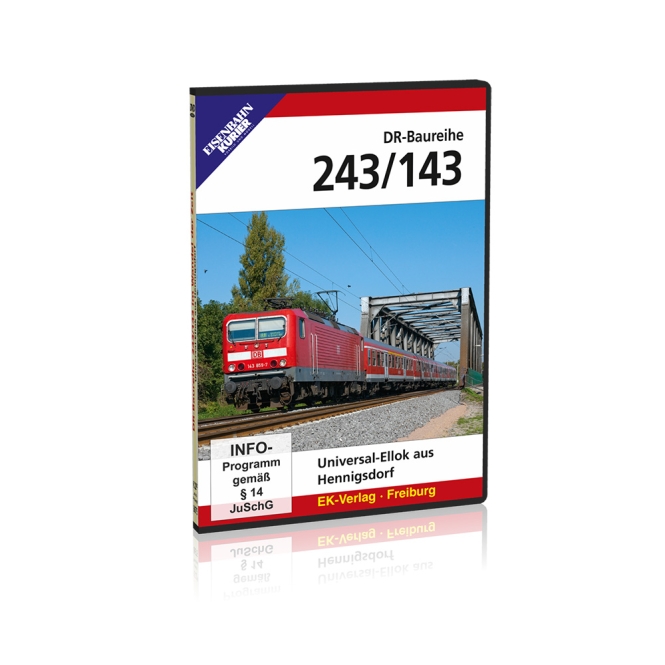 DVD - DR-Baureihe 243/143, Universal-Ellok aus Hennigsdorf