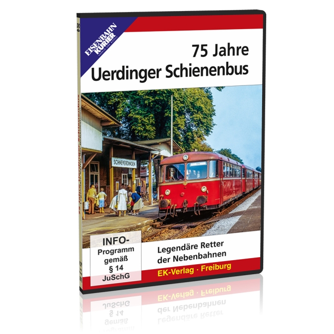 DVD 75 Jahre Uerdinger Schienenbus - Legendäre Retter der Nebenbahnen