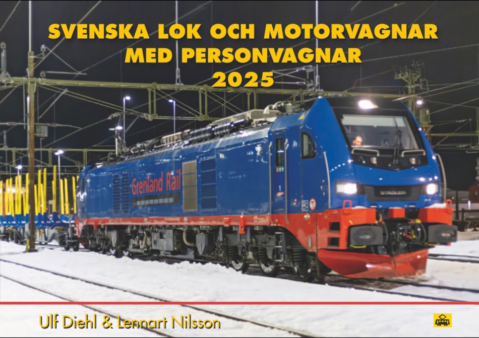 Svenska lok och motorvagnar med personvagnar 2025
