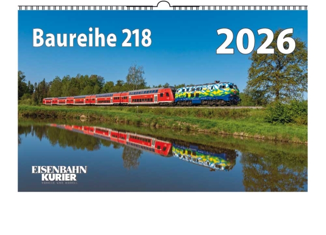 Kalender 2026 - Baureihe 218