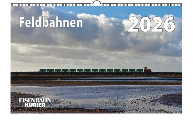 Kalender 2026 - Feldbahnen
