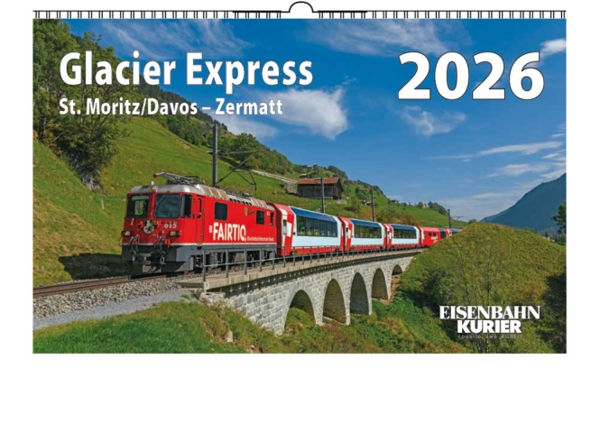 Kalender 2026 - Glacier Express